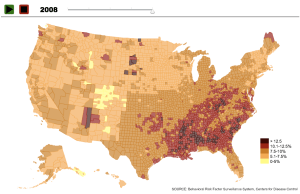 Slate Diabetes Map